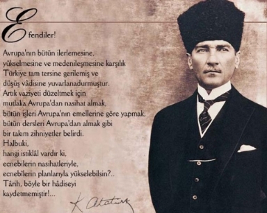 ATATRK KMDR; ATATRK ULUSLARARASI ANLAYI, BRL, BARI YOLUNDA ABA GSTERM STN K, OLAANST DEVRMLER GEREKLETRM BR NKLAPI, SMRGECLK VE YAYILMACILIA KARI SAVAAN LK NDER, NSAN HAKLARINA SAYGILI, DNYA BARIININ NCS, BTN YAAMI BOYUNCA NSANLAR ARASINDA RENK, DL, DN, IRK AYIRIMI GSTERMEYEN, E OLMAYAN DEVLET ADAMI, TRKYE CUMHURYETNN KURUCUSU